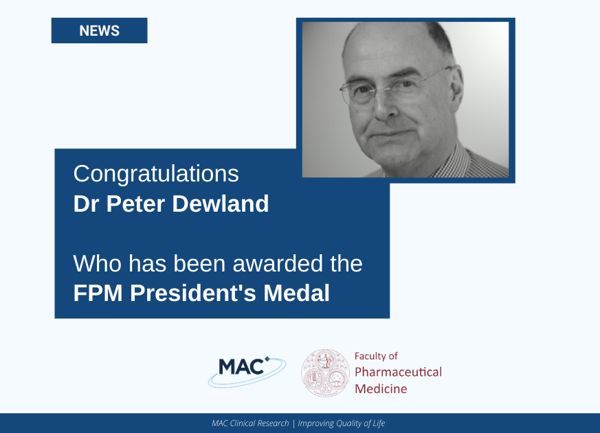 FPM Award Dr Peter Dewland