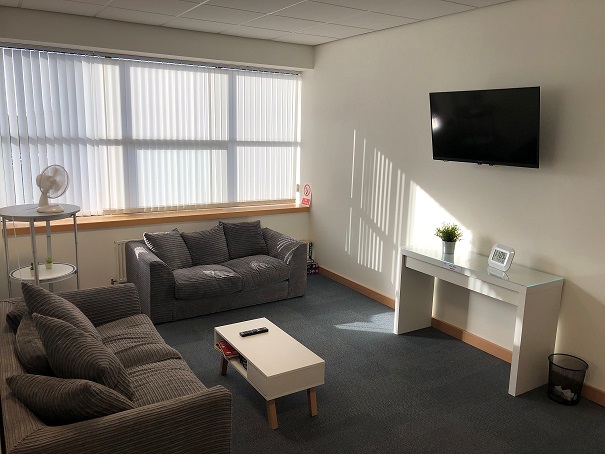 MAC Merseyside Patient Lounge