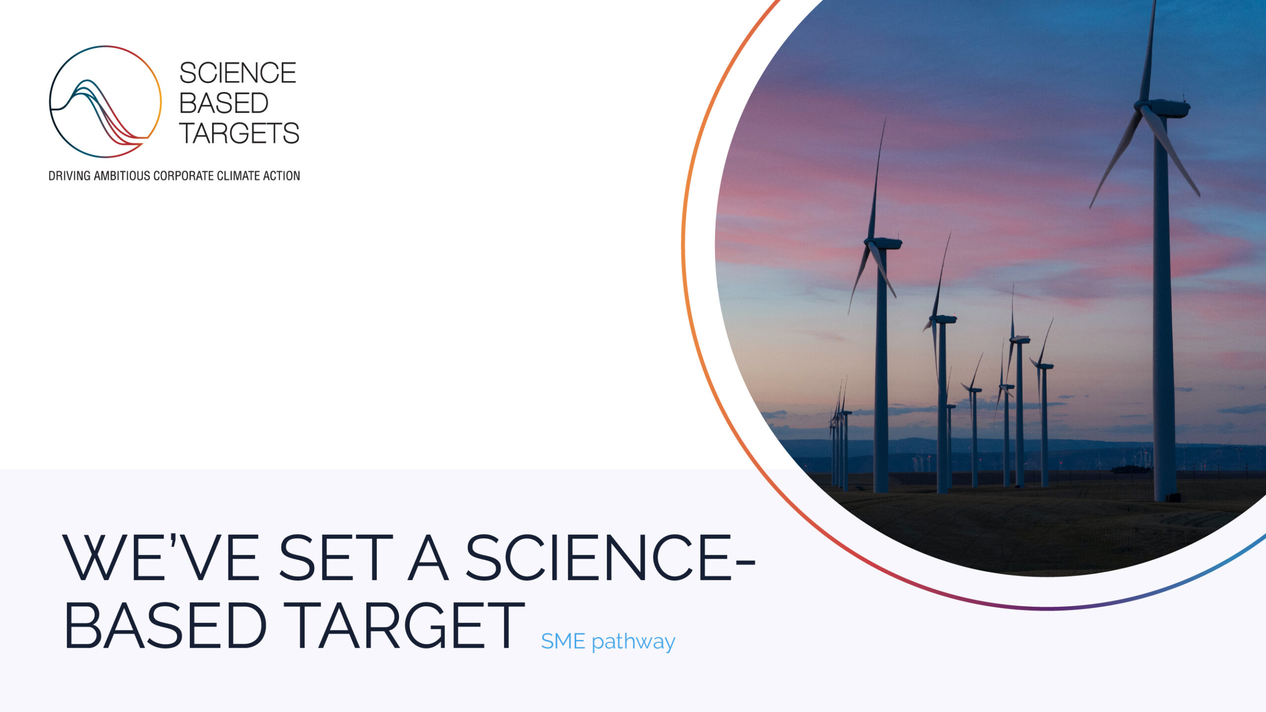 Science Based Targets initiative